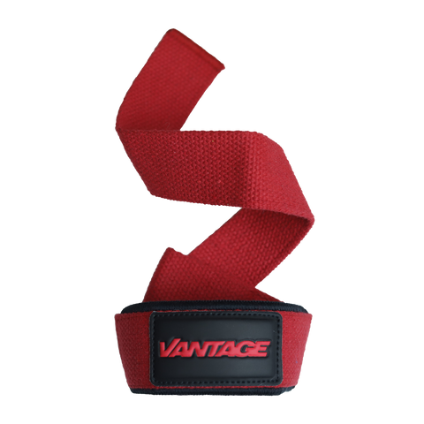 Single Tail Lifting Straps Red